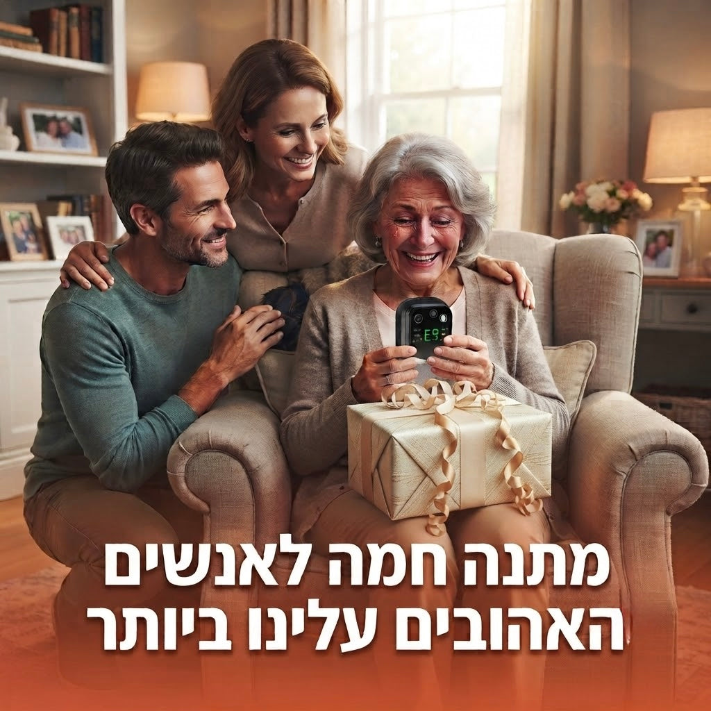 TechCoveryPro™️ 3 in 1 - מכשיר עיסוי ותרפיית חום מתקדם