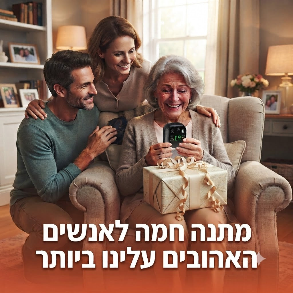 TIRAMSON® SmartRelief 3 in 1 - מכשיר עיסוי ותרפיית חום מתקדם